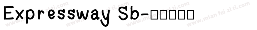 Expressway Sb字体转换